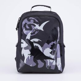 02711297-40 Рюкзак детский Эра динозавров черный-серый для мальчики чер-сер