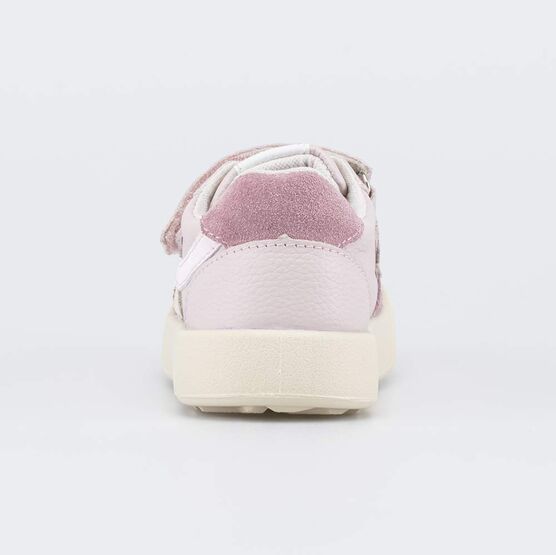 332170-12 Кеды-полуботинки кожаные для девочки для девочки розовый фото №5