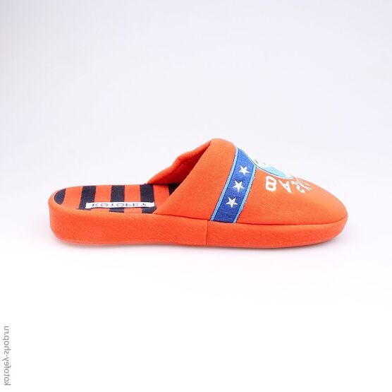 531014-11 Тапочки оранжевые для мальчики оранжевый фото №2