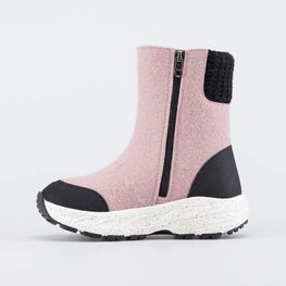 667053-43 Валенки с антискользящей подошвой для девочки розовый для девочки розовый фото №2