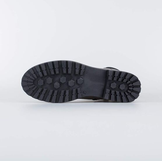 652164-32 Ботинки утепленные на весну/осень для девочки бронзовый фото №3