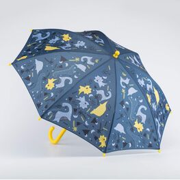 03707098-00 Зонт детский Динопарк темно-серый для мальчики серый