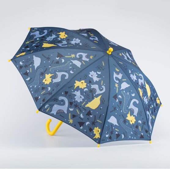 03707098-00 Зонт детский Динопарк темно-серый для мальчики серый