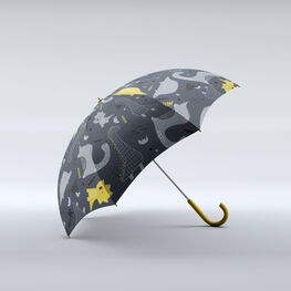 03707098-00 Зонт детский Динопарк темно-серый для мальчики серый фото №2