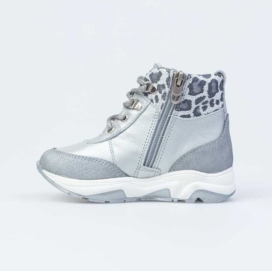 352282-33 Ботинки для девочки серебрист. фото №2