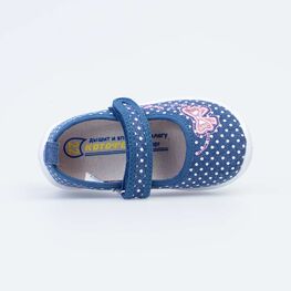 231170-11 Текстильная обувь для девочки светло-синий фото №4