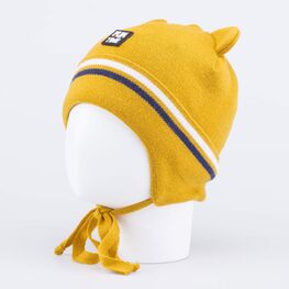 07711948-42 Шапка детская горчичный для мальчики горчичный