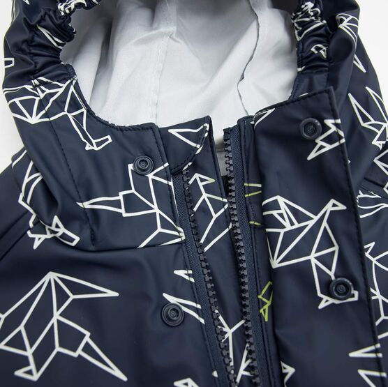 07751052-40 Куртка-дождевик детская темно-синий для мальчики т.син фото №3