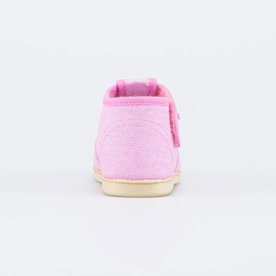 231257-11 Текстильная обувь для первых шагов анатомическая для девочки розовый фото №5