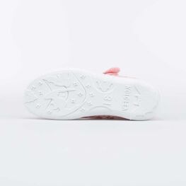 421084-11 Текстильные сандалии Сердечки для девочки розовый фото №3