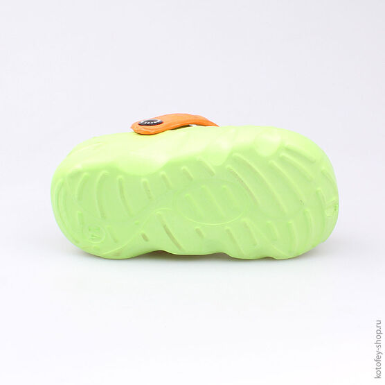 325030-02 Пляжная обувь салатовая для девочки салатовый фото №3