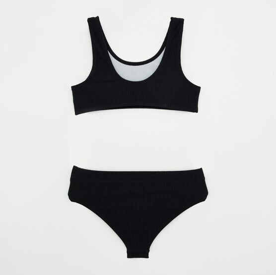 07852095-40 Детский раздельный купальник для девочки для девочки черный фото №2