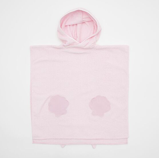 07852097-40 Детская накидка-пончо для девочки для девочки розовый