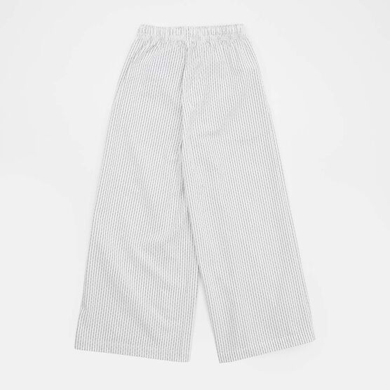 07859074-40 Летние брюки для девочки для девочки белый,черный фото №2