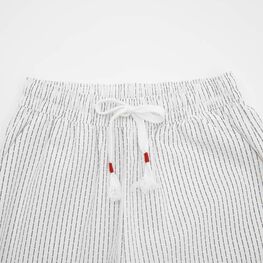 07859074-40 Летние брюки для девочки для девочки белый,черный фото №4