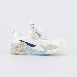 044005-12 Текстильные кроссовки для малыша для мальчики беж-гол фото №2