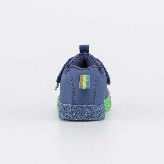 044008-72 Кожаные кроссовки Медвежонок для мальчики синий фото №5