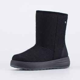 867130-41 Женские войлочные полусапожки для девочки черный