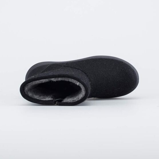 867130-41 Женские войлочные полусапожки для девочки черный фото №4