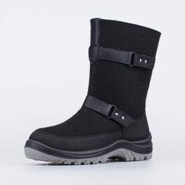 967055-43 Мужские валенки в брутальном стиле для мальчики черный