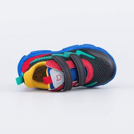 144214-17 Кроссовки на липучках для мальчика для мальчики разноцветный фото №4