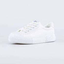 731153-13 Белые кеды для девочки белый