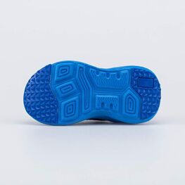 141003-11 Вязаные кроссовки из хлопка для мальчики синий фото №3