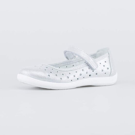 332135-21 Туфли для девочки серебрист.
