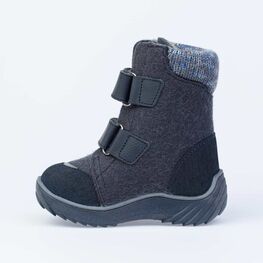 557005-41 Валенки на липучках Котофей синий для мальчики светло-синий фото №2