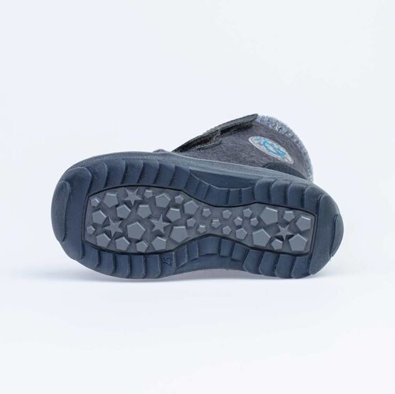 557005-41 Валенки на липучках Котофей синий для мальчики светло-синий фото №3