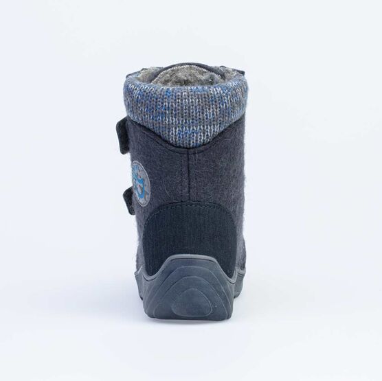 557005-41 Валенки на липучках Котофей синий для мальчики светло-синий фото №5