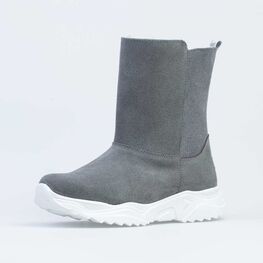 562062-42 Зимние сапожки для девочки для девочки серый