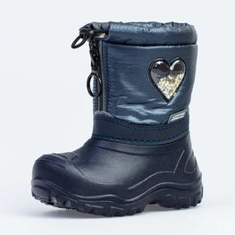 664103-41 Сноубутсы для девочки светло-синий