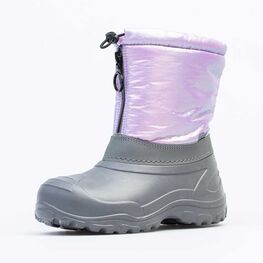 664111-41 Сноубутсы для девочки сер-сир