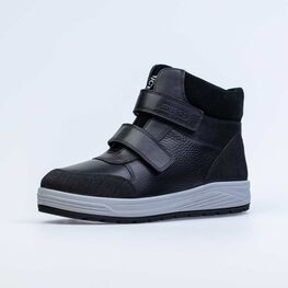 752187-51 Кожаные ботинки для мальчика-подростка для мальчики черный