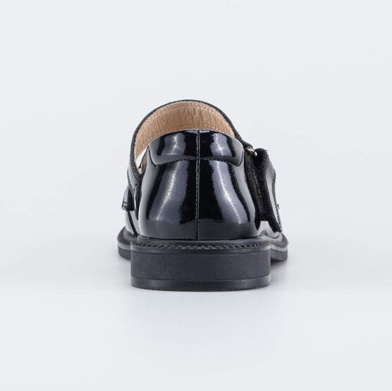 632365-21 Лакированные туфли в школу для девочки черный фото №5