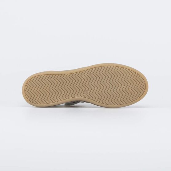 734050-71 Кожаные кеды для девочки Леопард для девочки бежевый фото №3