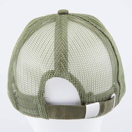 07709089-40 Кепка-бейсболка с сеткой для мальчика оливковый для мальчики оливковый фото №4