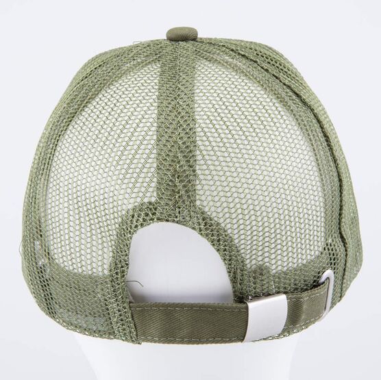 07709089-40 Кепка-бейсболка с сеткой для мальчика оливковый для мальчики оливковый фото №4