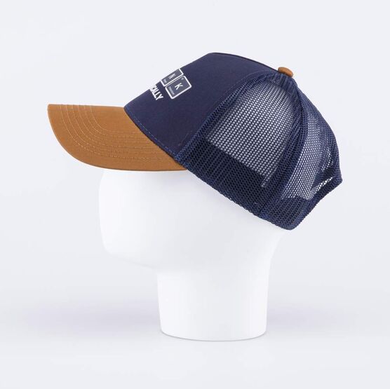 07709093-40 Кепка-бейсболка с сеткой для мальчика темно-синий для мальчики темно-синий фото №3