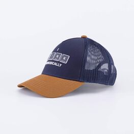 07709093-40 Кепка-бейсболка с сеткой для мальчика темно-синий для мальчики темно-синий