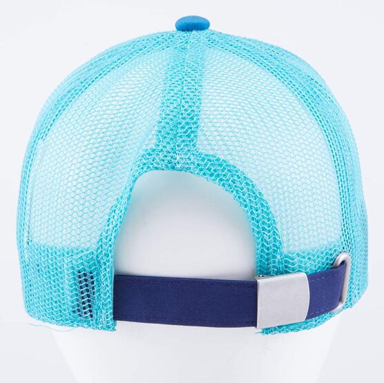 07709094-40 Кепка-бейсболка с сеткой для мальчика синий для мальчики голубой фото №4