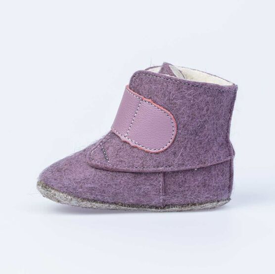 007015-41 Пинетки сиреневые Сердечко для девочки сиреневый фото №2