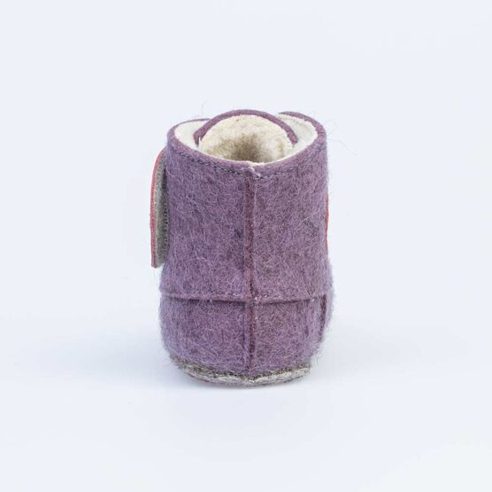 007015-41 Пинетки сиреневые Сердечко для девочки сиреневый фото №5