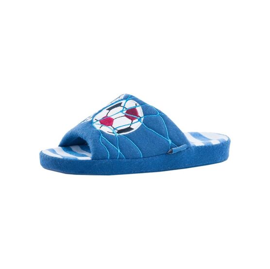 531107-12 Тапочки для мальчики голубой