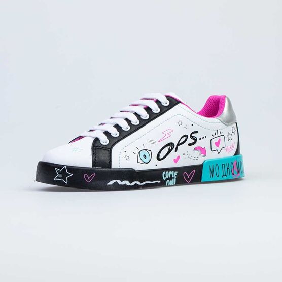 734031-72 Полуботинки для девочки для девочки белый