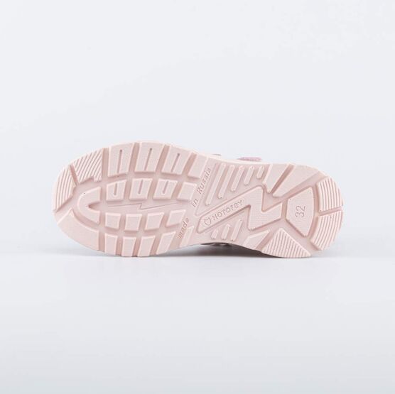 652197-31 Утепленные спортивные ботинки для девочки розовый фото №3