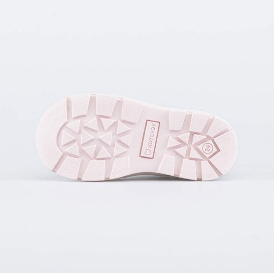 552280-32 Кожаные ботинки для девочки на весну/осень для девочки персиковый фото №3