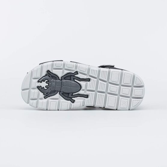 522162-21 Сандалии из натурального нубука для мальчика для мальчики черный фото №3