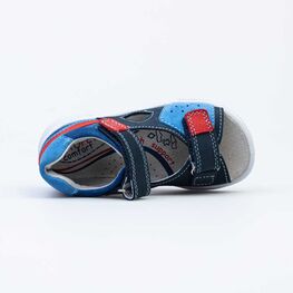 322136-22 Сандалии для мальчики син-кра фото №4